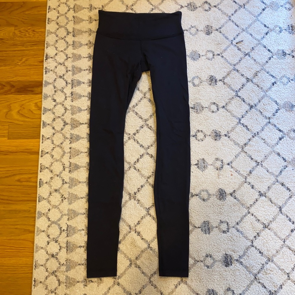 Lululemon Black Wunder Under Leggings